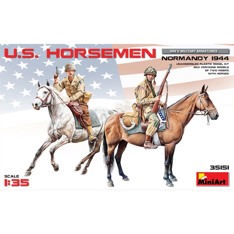 MiniArt 35151 1/35 U.S. Horseman - Normandy 1944