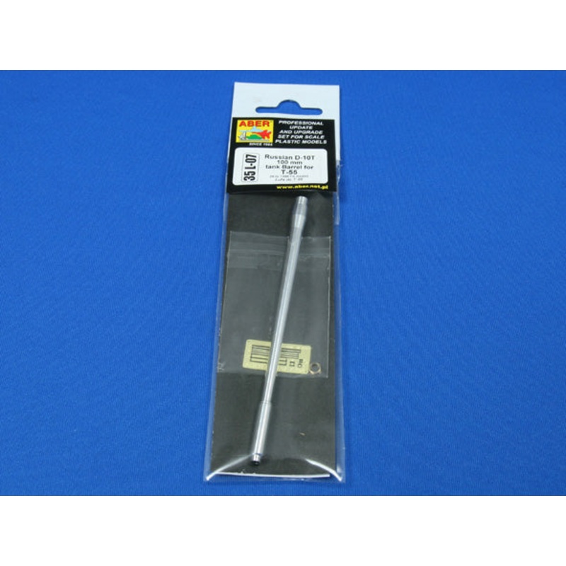 ABER 35L007 1/35 Russian D-10T 100mm Tank Gun Barrel for T-55 from Tamiya