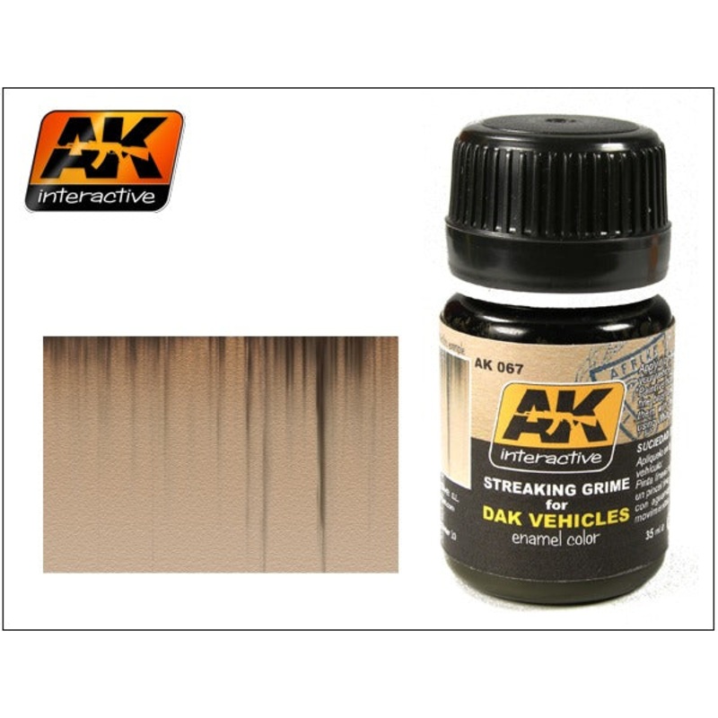 AK Interactive 067 Streaking Grime for Afrika Korps (DAK)