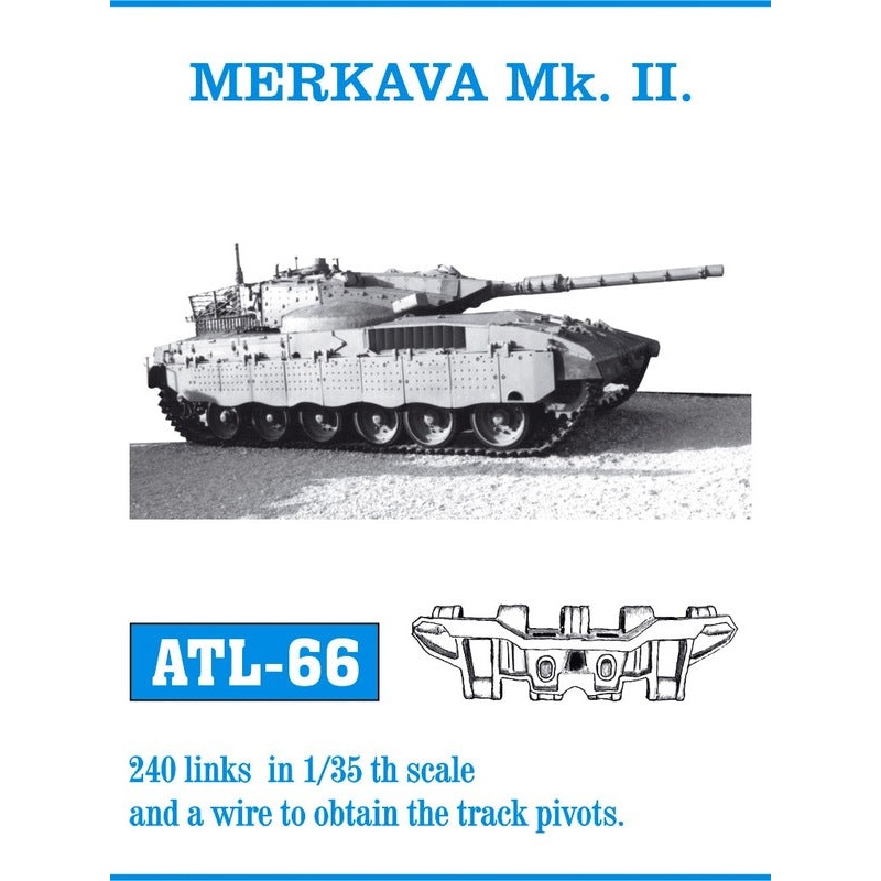 Friulmodel ATL-066 1/35 Merkava Mk. II tracks