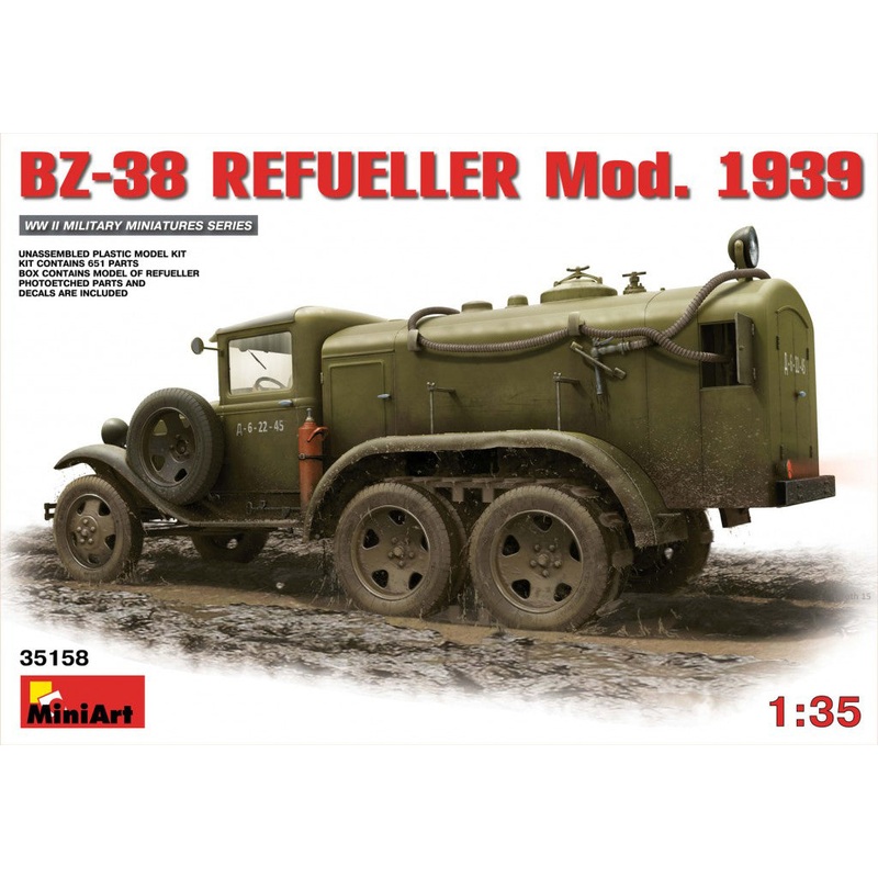 MiniArt 35158 1/35 BZ-38 REFUELLER Mod. 1939