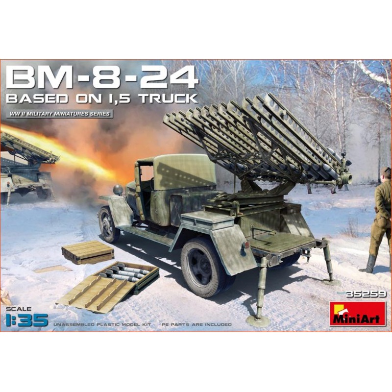MiniArt 35259 1/35 BM-8-24 Based on 1,5t Truck