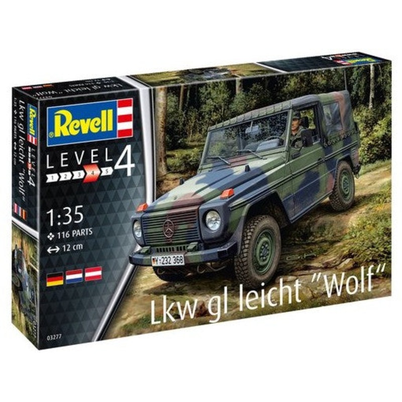Revell 3277 1/35 LKW gl Wolf 4x4 Military Truck