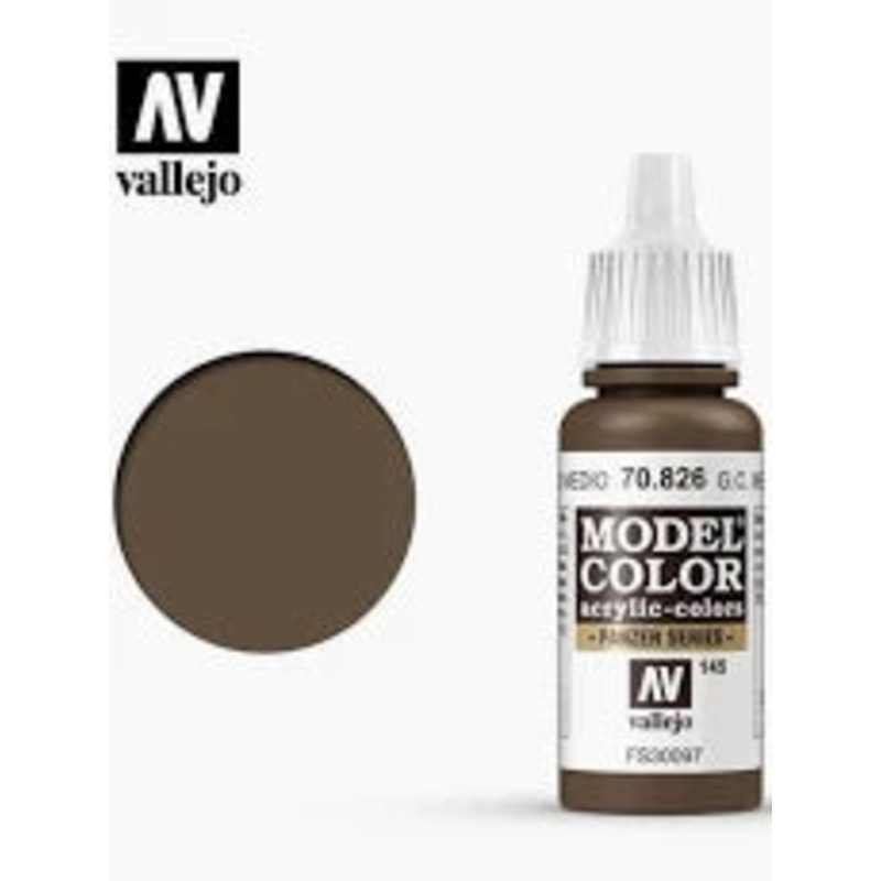 Vallejo 70.826 German Camo Medium Brown - Model Color 17ml