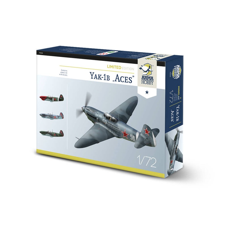 ARMA Hobby 70030 1/72 Yakovlev Yak-1b Soviet Aces