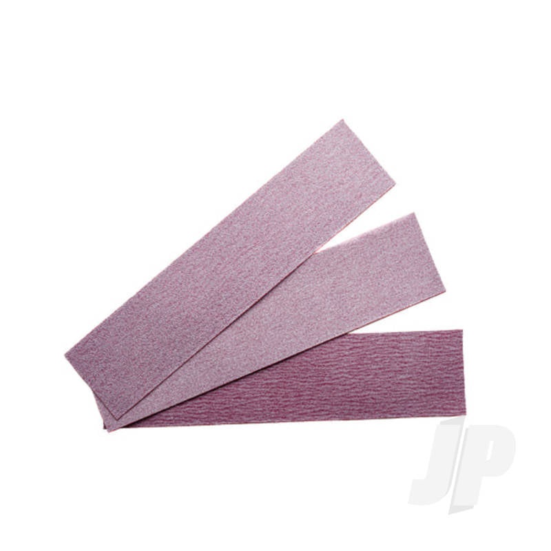 Dubro Replacement Sand Paper for Kwik Sander 22in 220 Grit (6 pcs)