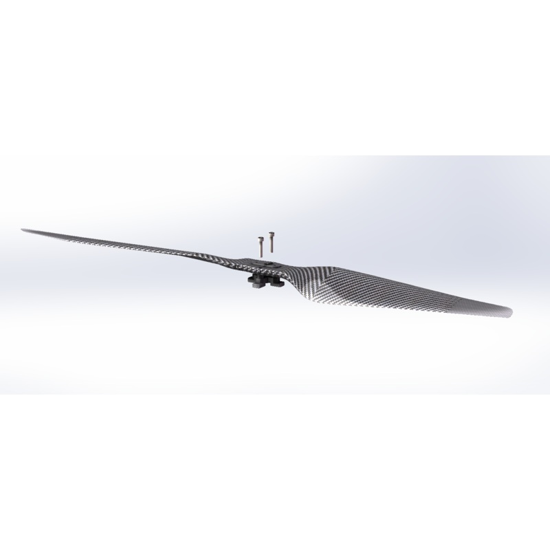 Quick Detach Spare part with 22 inch Carbon Fiber Propeller- One pair
