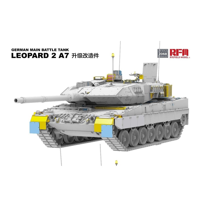 Rye Field Model 2068 1/35 Upgrade Set Leopard 2A7 (for RFM5108)