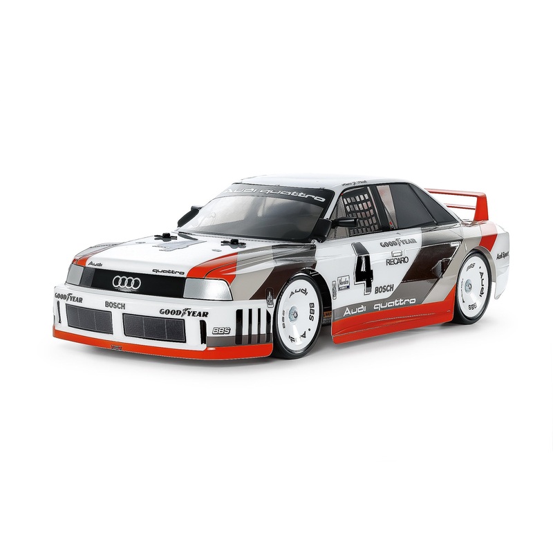 TAMIYA Audi 90 Quattro Racing with Painted Body (TT-02)