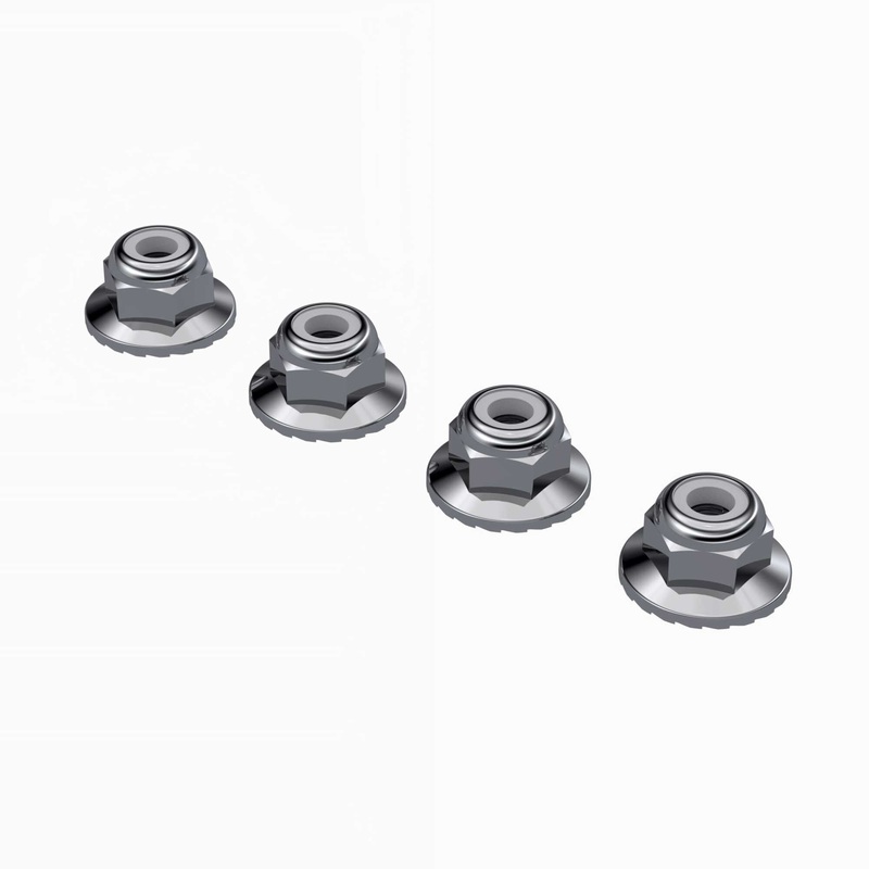 ARRMA Wide Flanged Nyloc Nut M4 (4) Z-ARA-2472