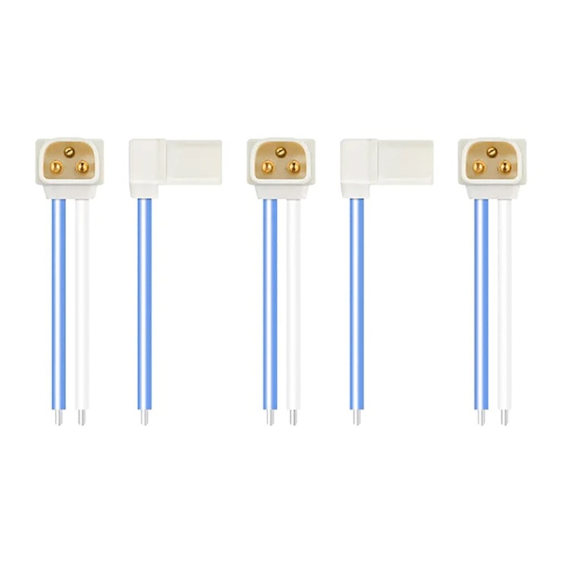 BETAFPV BT3.0 Connectors Male+Female with 3 Metal pins For 2S Bwhoop Drone Quadcopter 5xMale 5xFemale