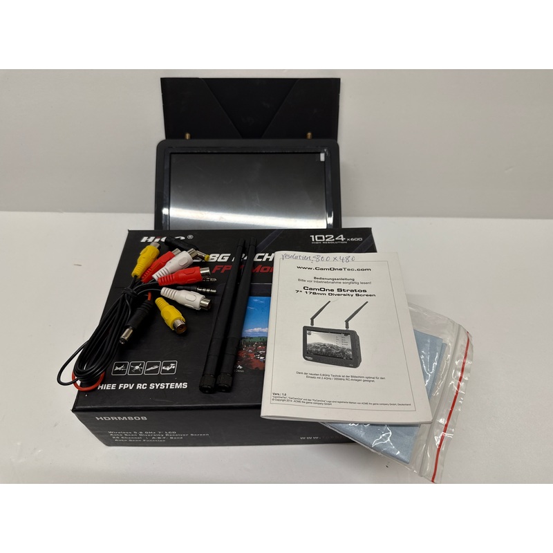 Hiee 7 inch 5.8ghz Diversity FPV Monitor - SECOND HAND