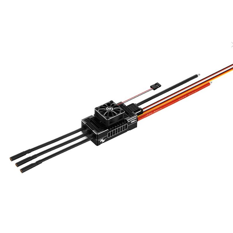 Hobbywing Platinum Hv 150A V5 3-8S Schakelbare 5-8V/10A Bec Brushless ESC Speed controller Voor Rc Fix-Wing 3D Vliegende Quadcopter