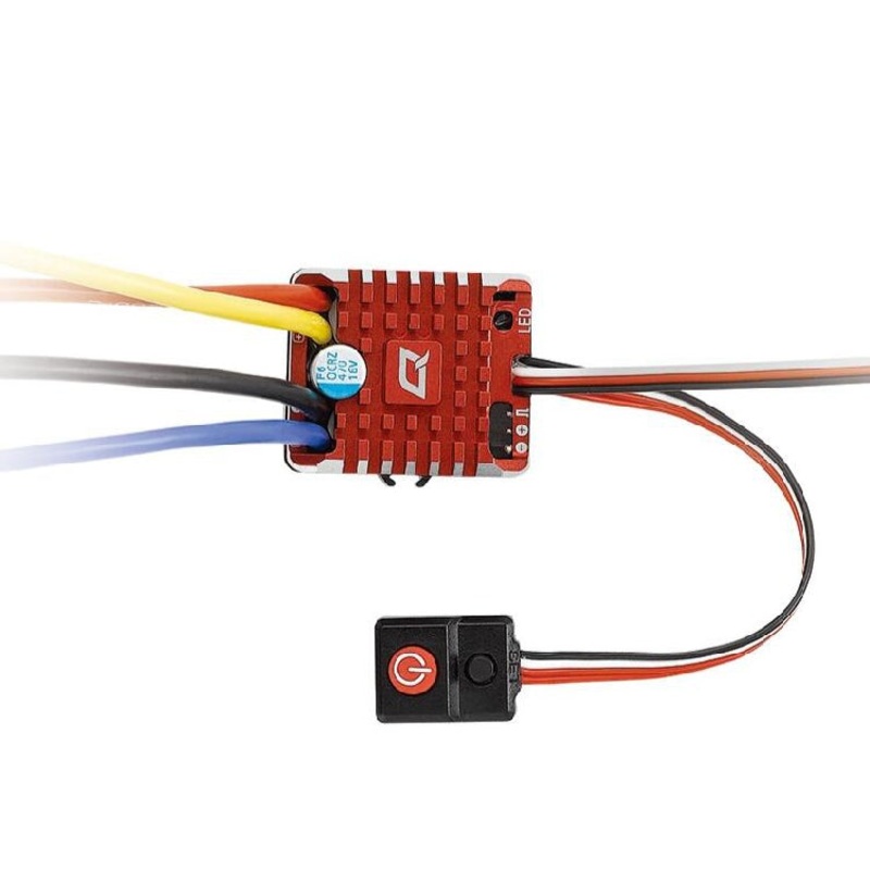 Hobbywing QuicRun 1/10 1/8 WaterProof Crawler Brushed 80A Electronic Speed Controller ESC With Program box BEC T Plug