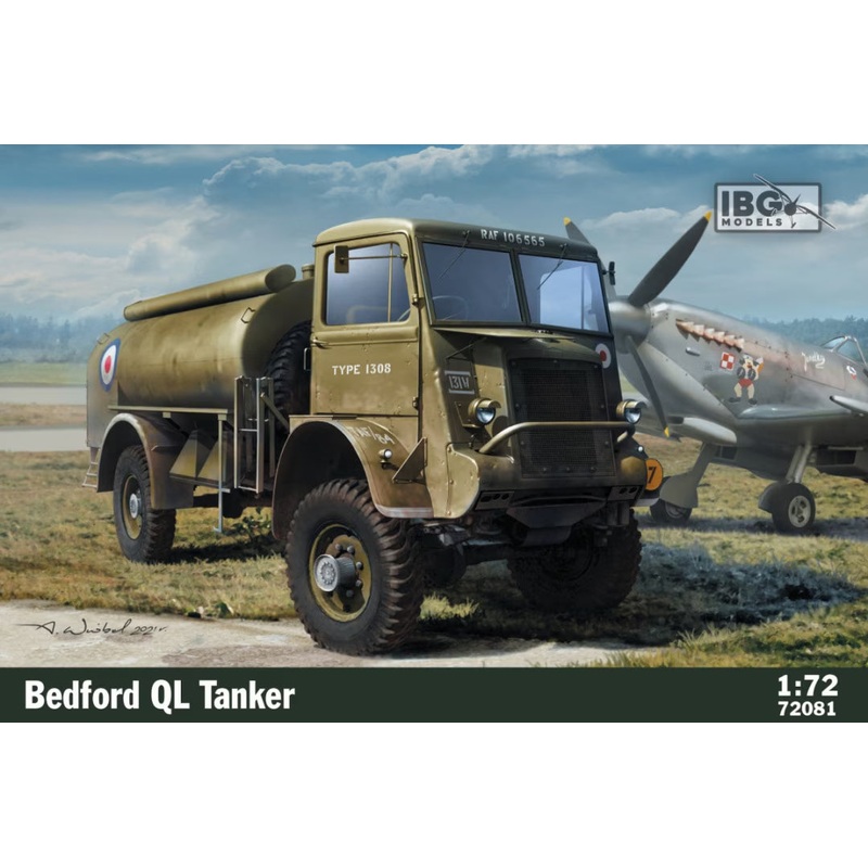 IBG Models 1/72 Bedford QL Tanker Kit 72081