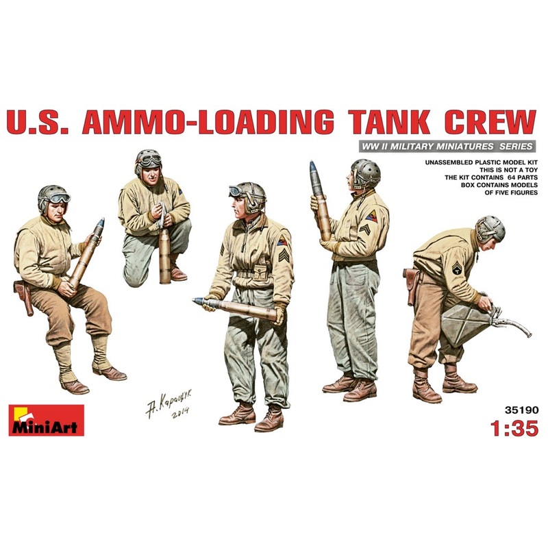 MiniArt 35190 1/35 US Ammo-Loading Tank Crew