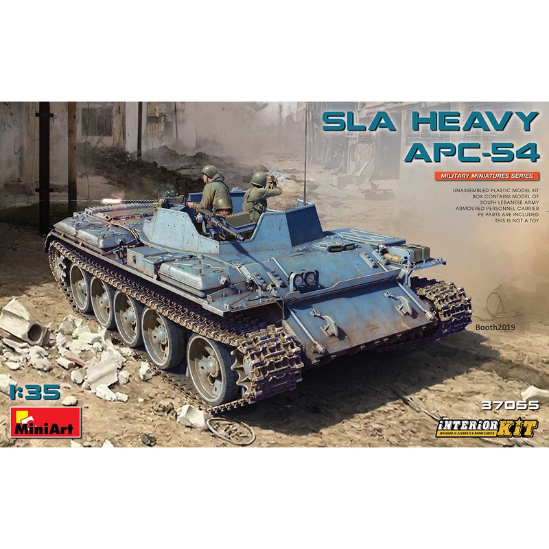 MiniArt 37055 1/35 SLA HEavy APC-54. Interior Kit