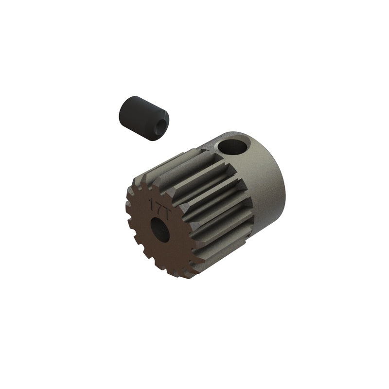 Pinion Gear 17T 0.5Mod CNC 2.3mm Bore