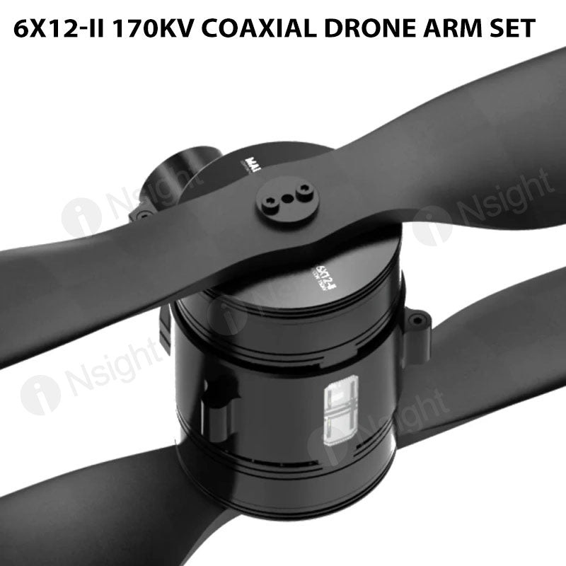 6X12-II 170KV Coaxial drone arm set