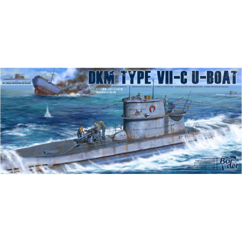 Border Model BS001 1/35 DKM Type VII-C U-Boat Upper Deck