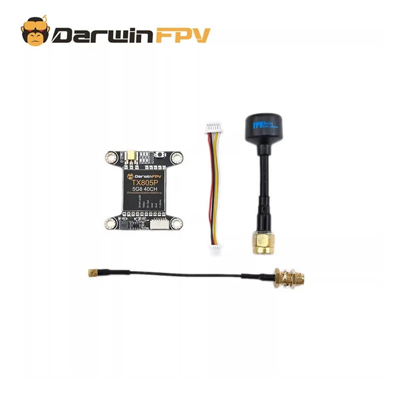 DarwinFPV 5.8G 40CH 25/200/600/800mW 1W Adjustable TX805P VTX For DarwinFPV Darwin129 7Inch FPV Drone 30.5*30.5mm Only VTX
