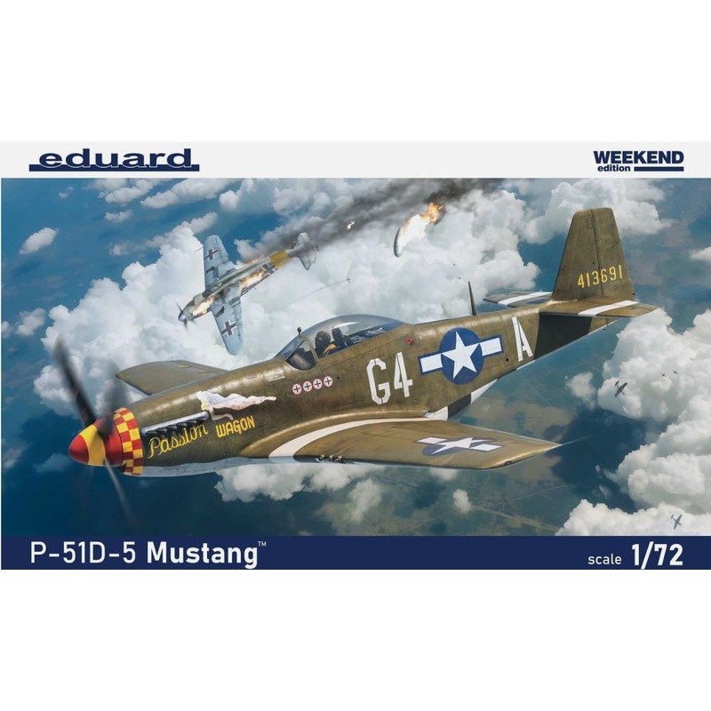 Eduard 1/72 P-51D-5 Mustang Kit 7476