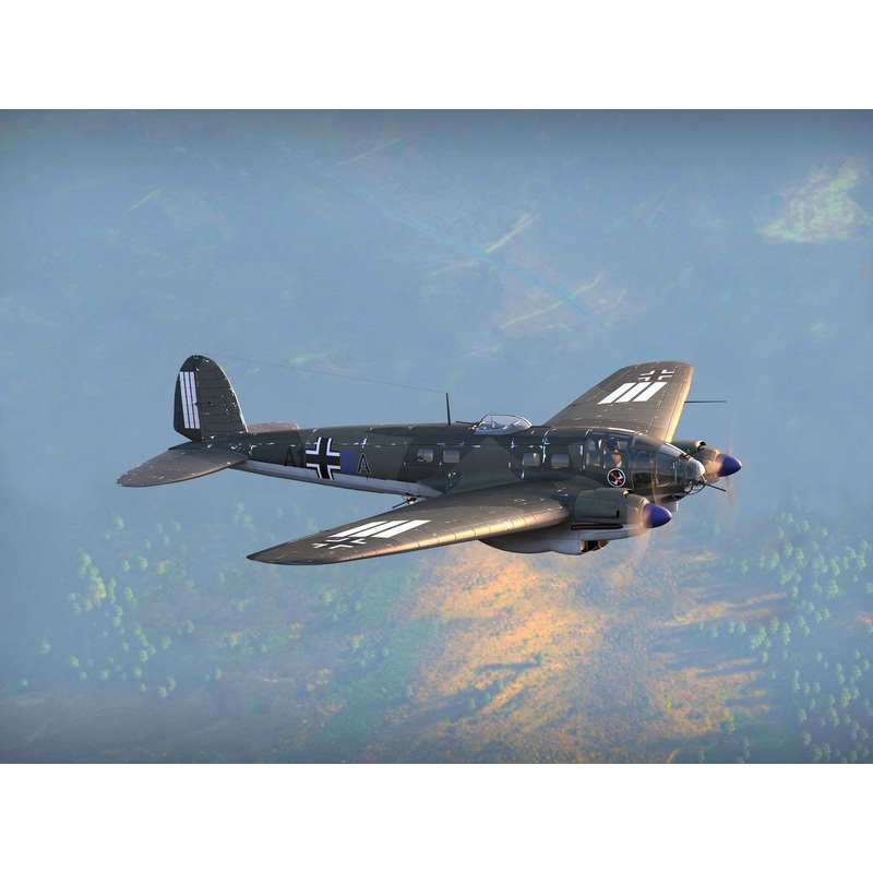 He 111H-3 WWII German Bomber
