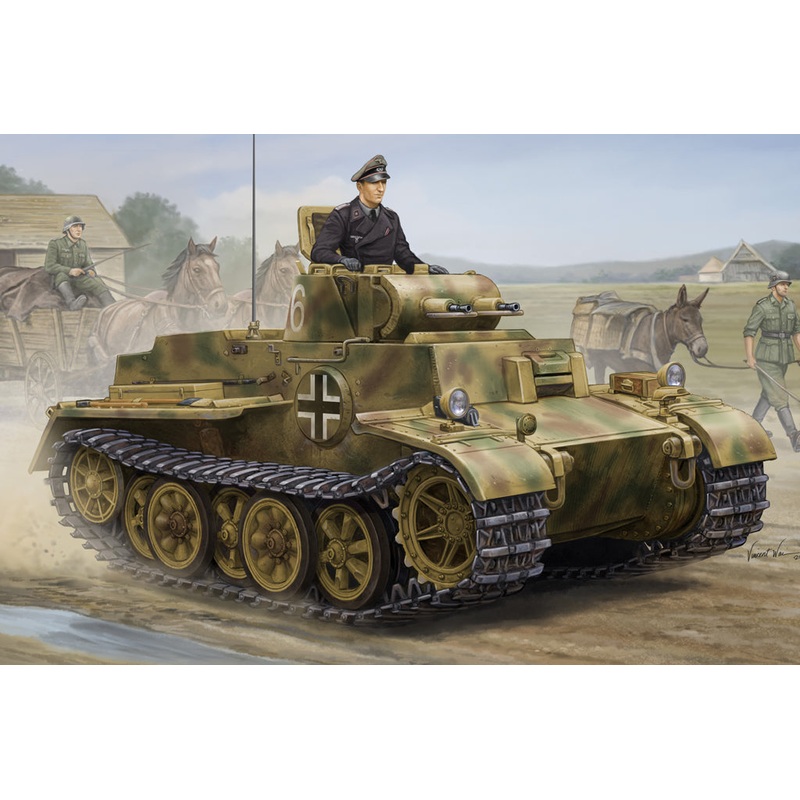Hobby Boss 83805 1/35 German Pxkpfw.I Ausf.F (VK1801)- Late