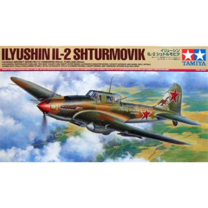 Tamiya 61113 1/48 Ilyushin IL-2 Shturmovik