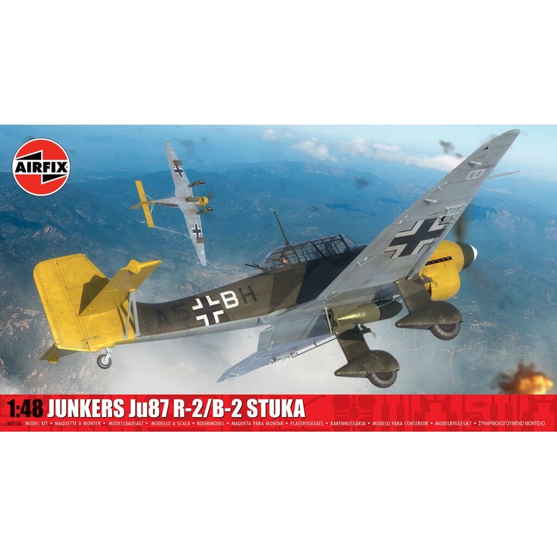 Airfix Junkers Ju87 R-2/B-2 Stuka 1:48 Scale