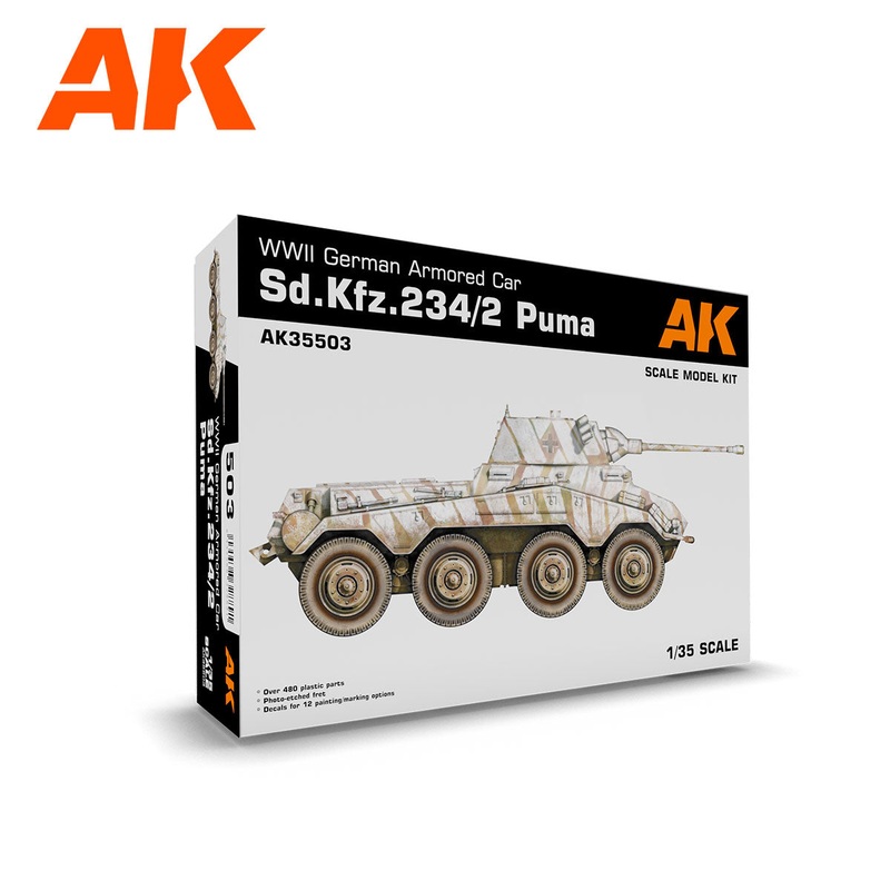 AK Interactive 35503 1/35 SD.KFZ.234/2 PUMA