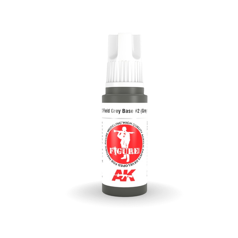 AK Interactive 3G Field Grey Base #2 (Grey Uniform)