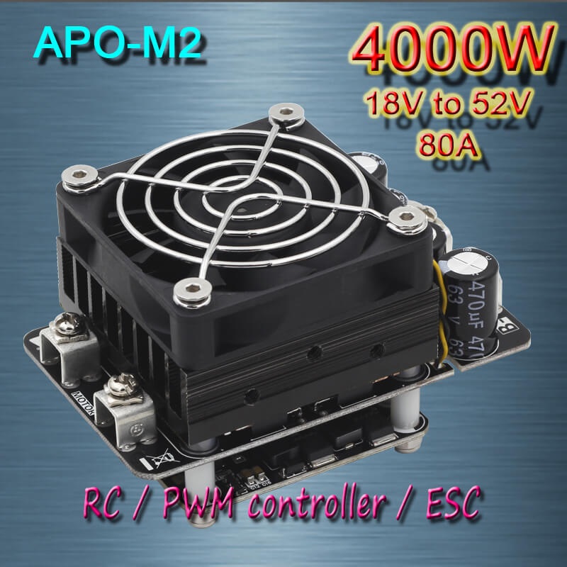 APO-M2 DC brush motor 80A ESC Fighter robot motor governor