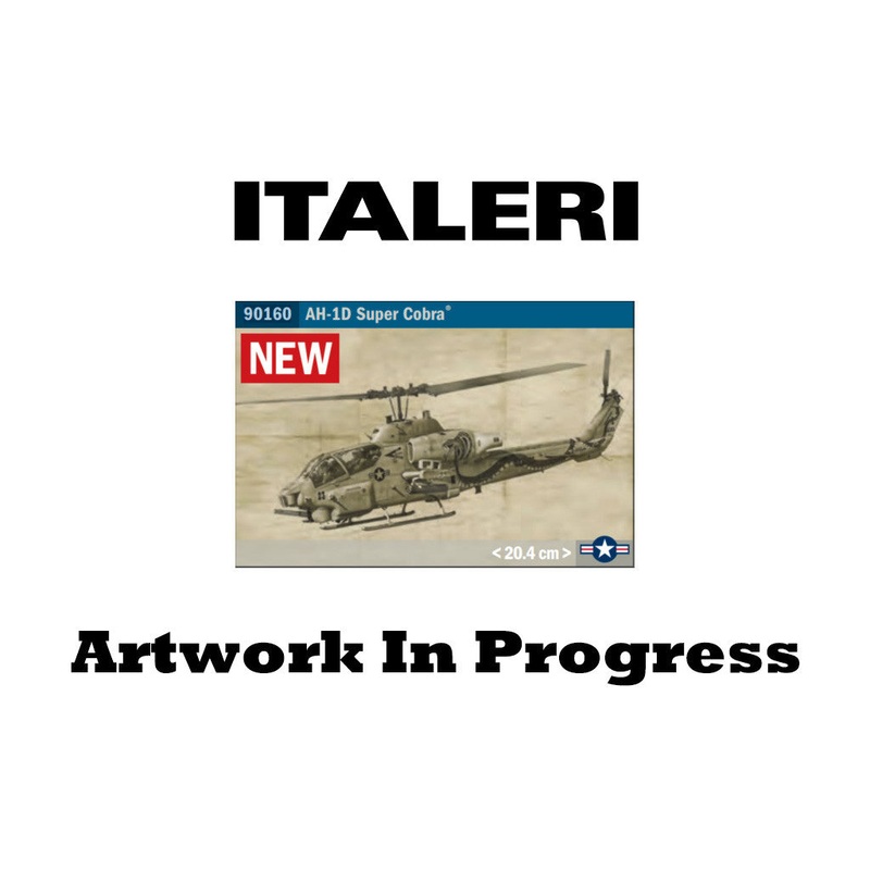 ITALERI 1/72 Bell AH-1W SuperCobra Attack Helicopter 90160
