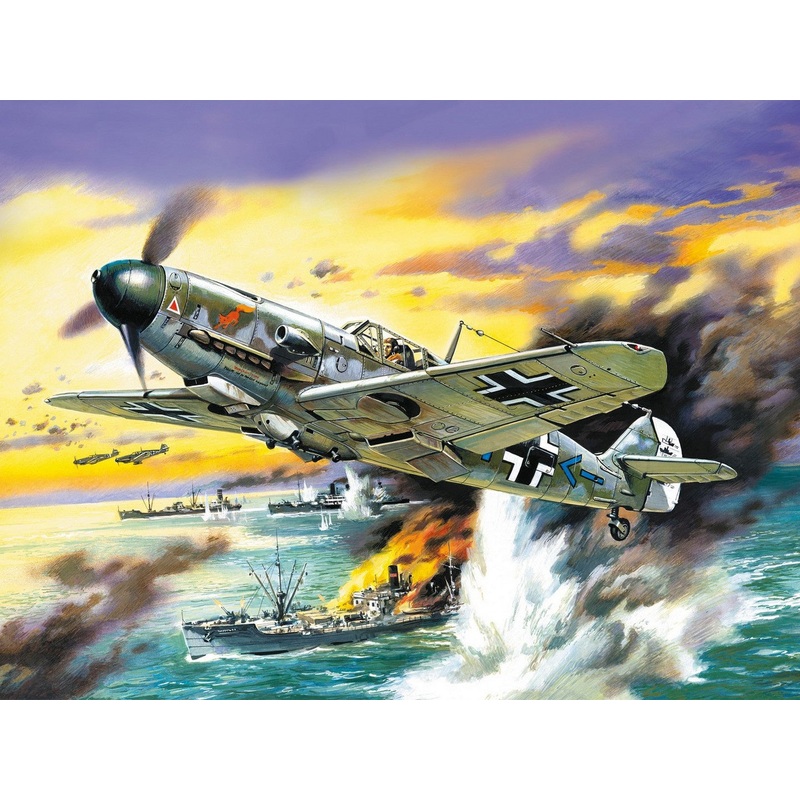 Messerschmitt Bf 109F-4/B WWII German Fighter-Bomber