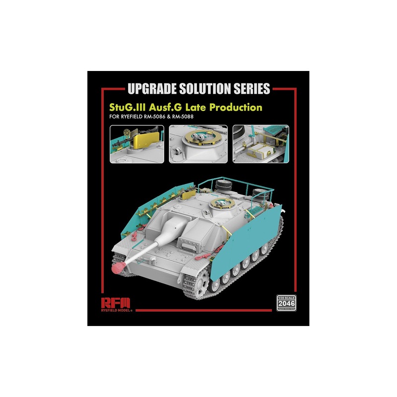 Rye Field Model 2046 1/35 Upgrade Set for 5086/5088 StuG.III Ausf.G Late Production