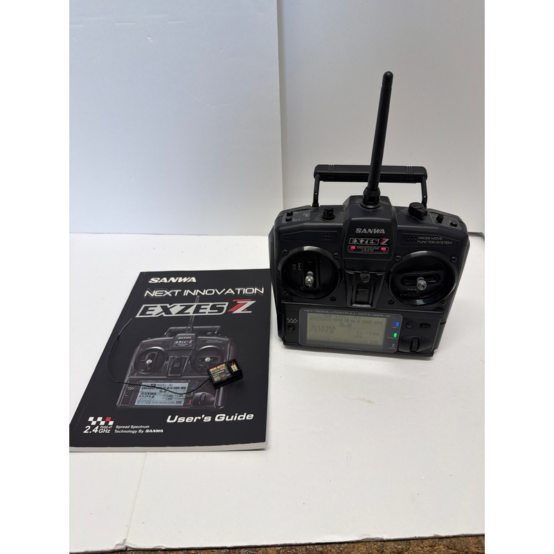 SANWA EXZES ZZ Stick Radio Set with RX- 472 AS NEW NO BOX