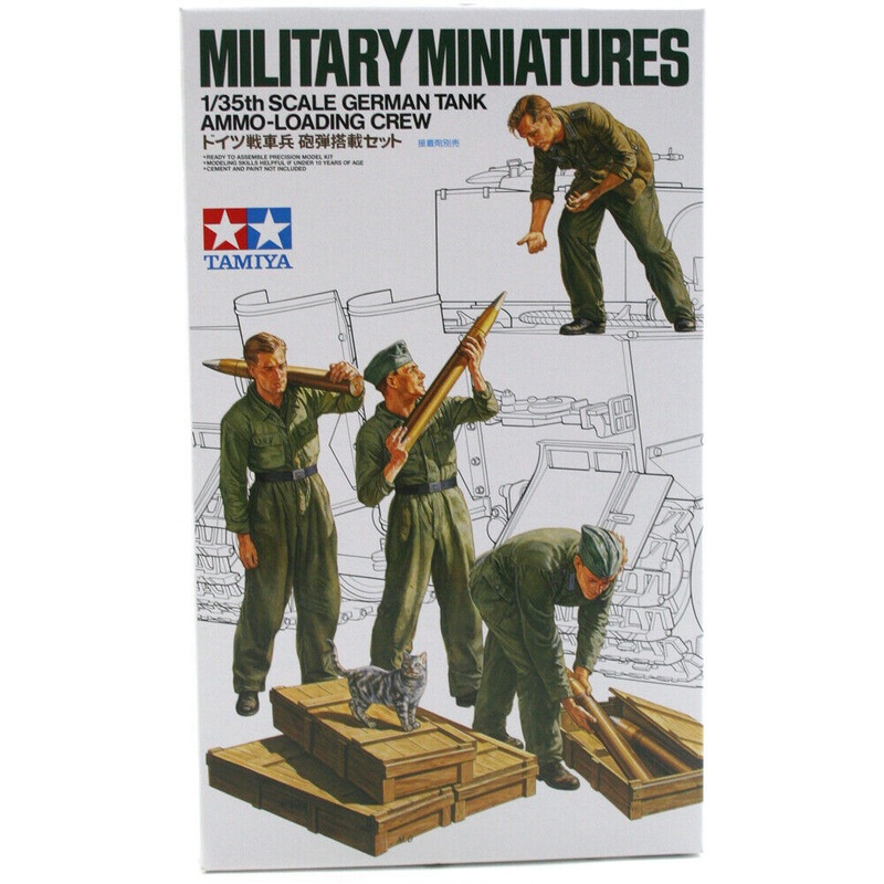 Tamiya 35188 1/35 German Tank Ammo loading Crew