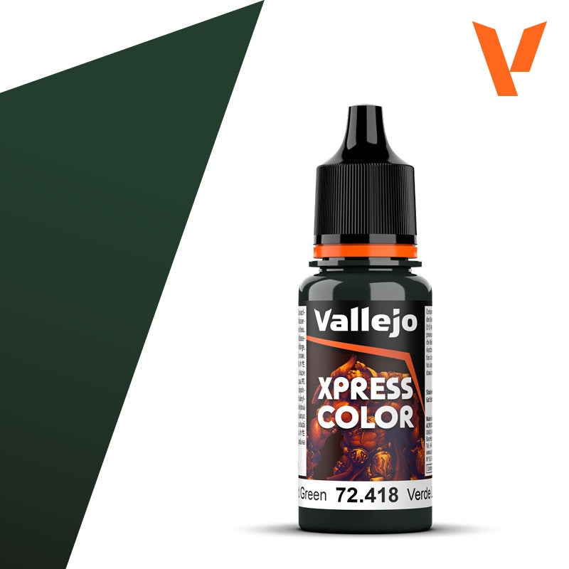 Vallejo Xpress Color 418 - 18ml. Lizard Green