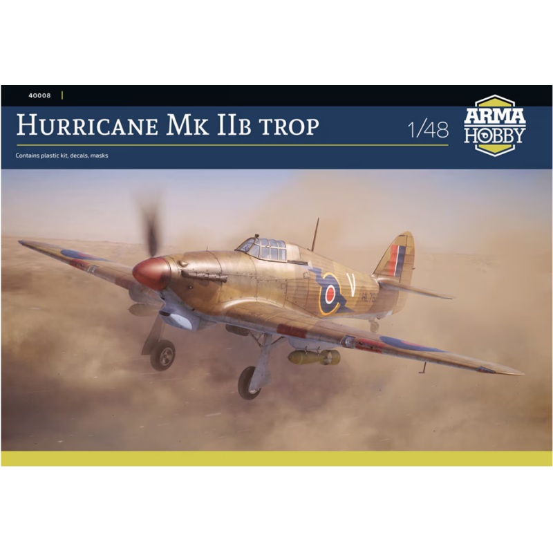 Arma Hobby 40008 1/48 Hurricane Mk.IIb Trop