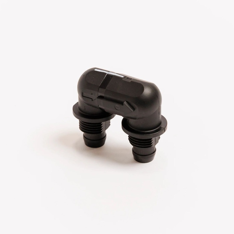 Black Elbow Connector Module - 180 Degrees (T50) BC.AG.SS000986