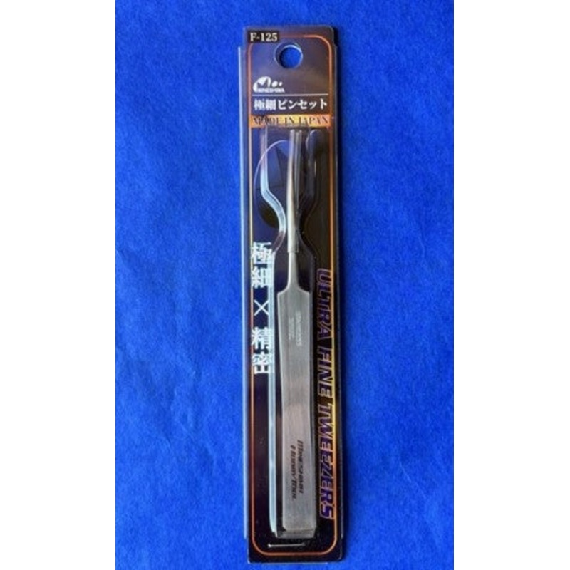 Mineshima F-125 ULTA Fine Precision Tweezers -125mm