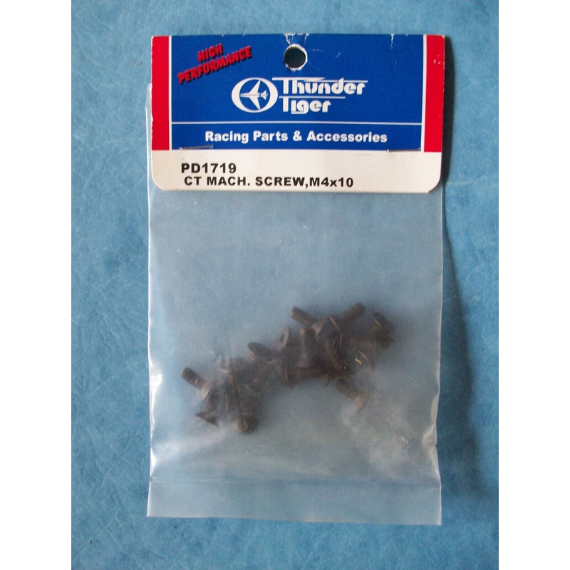 Thunder Tiger Spares Ct Mech Screw M4X10 PD1719 (