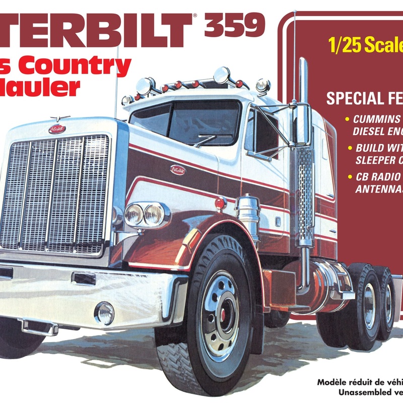 AMT 1477 1/25 Peterbilt 359 Cross Country Hauler