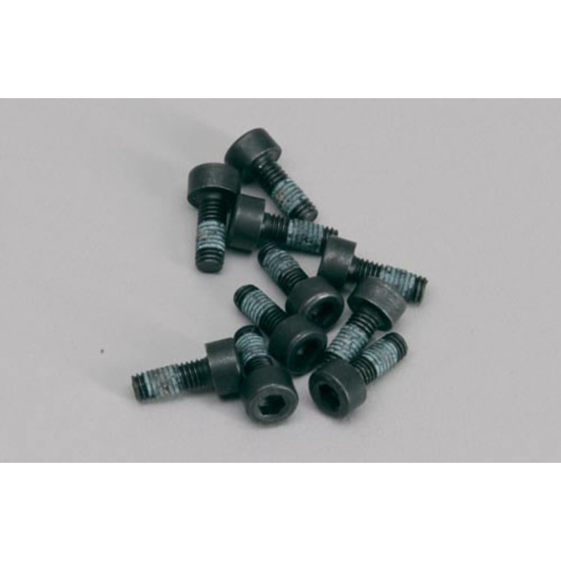FG Modellsport Car Spares Cap Screw Securing w/T.L 3x8mm Pk10 06724/9 (Box 38)