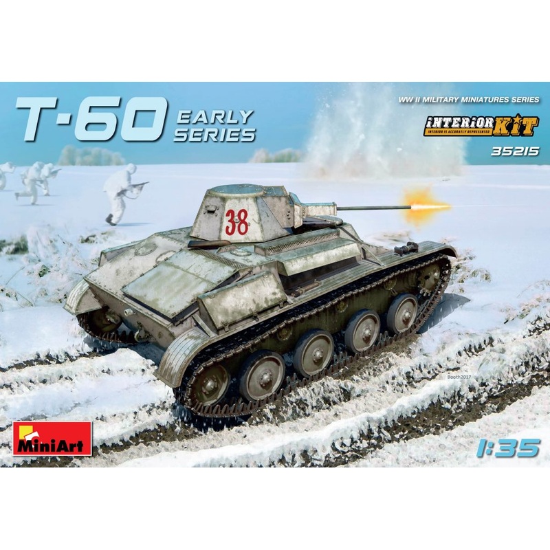 MiniArt 35215 1/35 T-60 Early Series (Gorky Automobile Plant) Interior Kit