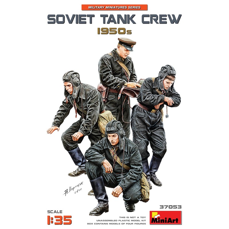 MiniArt 37053 1/35 Soviet Tank Crew 1950s