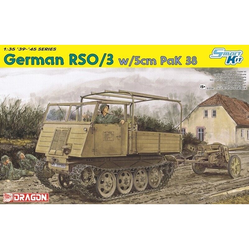 Dragon 6684 1/35 German RSO/3 w/5cm PaK 38