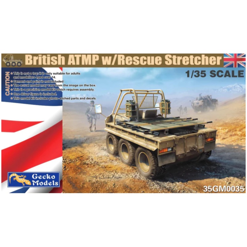 Gecko Models 35GM0035 1/35 British ATMP w/Rescue Stretcher