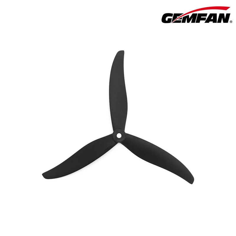 Gemfan 2Pair Cinelifter Propeller 3-Blade 7037 7535 8046 8040 8060 9045 1050 Gemfan PC Fiberglass Carbon Nylon Props Multirotor 7037 Fiberglass